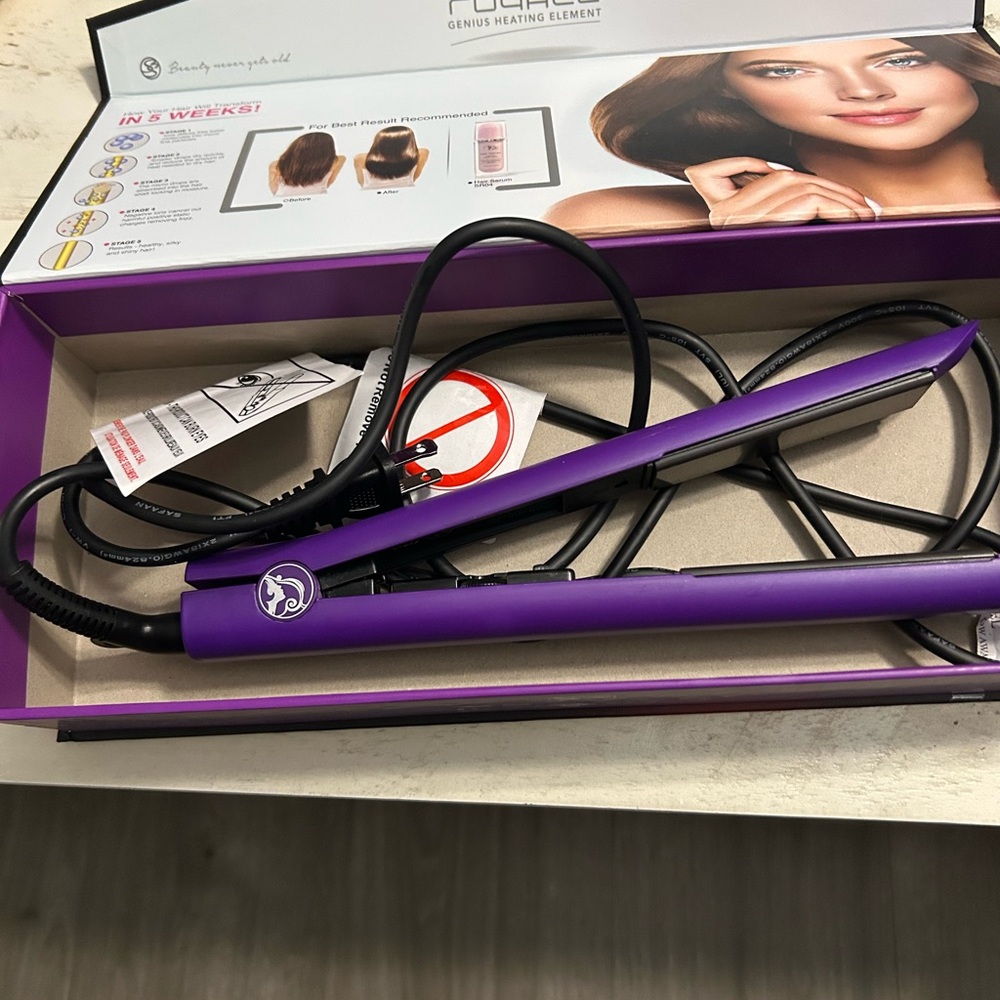 Royale Platinum Genius Heating Element Flat Iron Luxury Ceramic